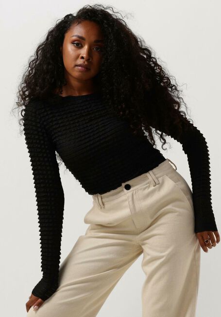 Zwarte CO'COUTURE T-shirt AMARA - large