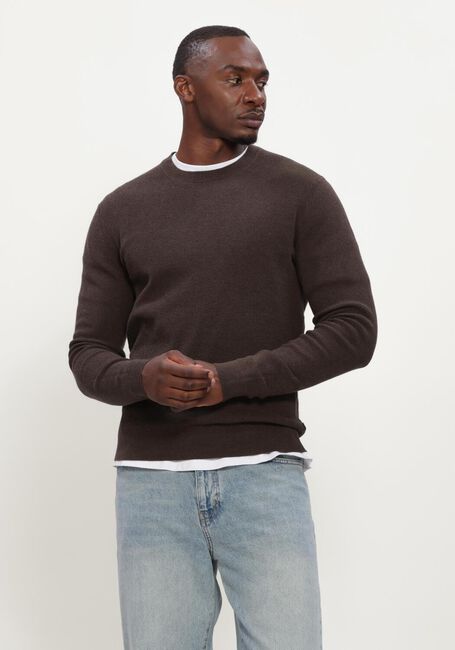 MATINIQUE Pull MALAGOON en marron - large