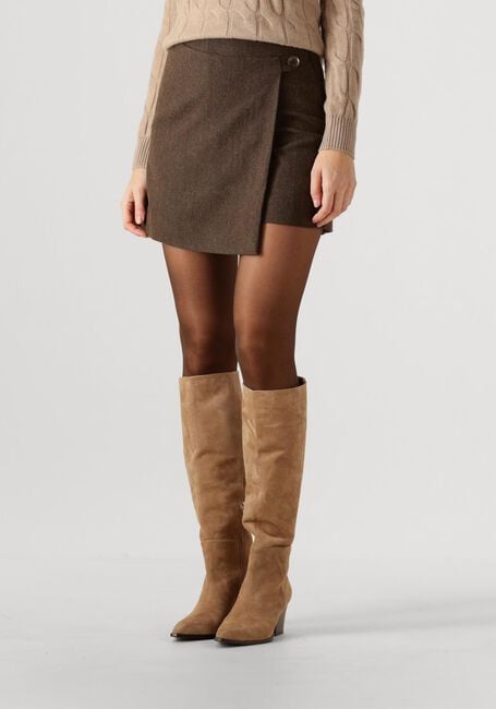 Bruine ANOTHER LABEL Minirok LIRAEL SKIRT - large