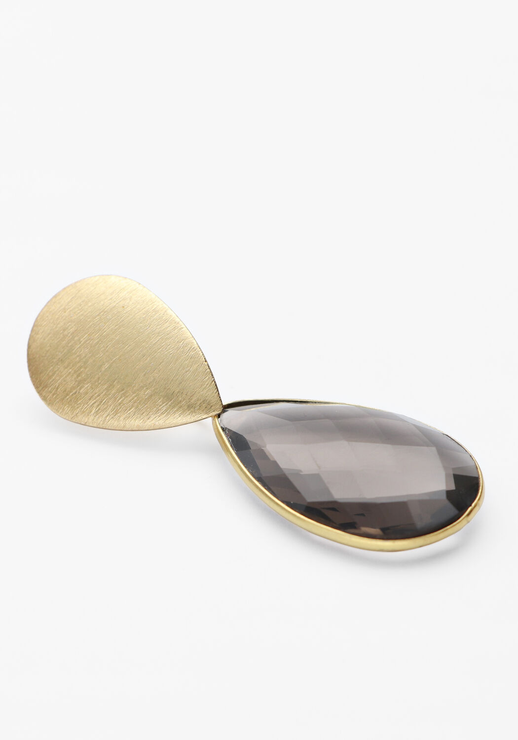 LOTT. GIOIELLI Boucles d'oreilles FRAMED DROP W/ DROP XL Dor&eacute; - large