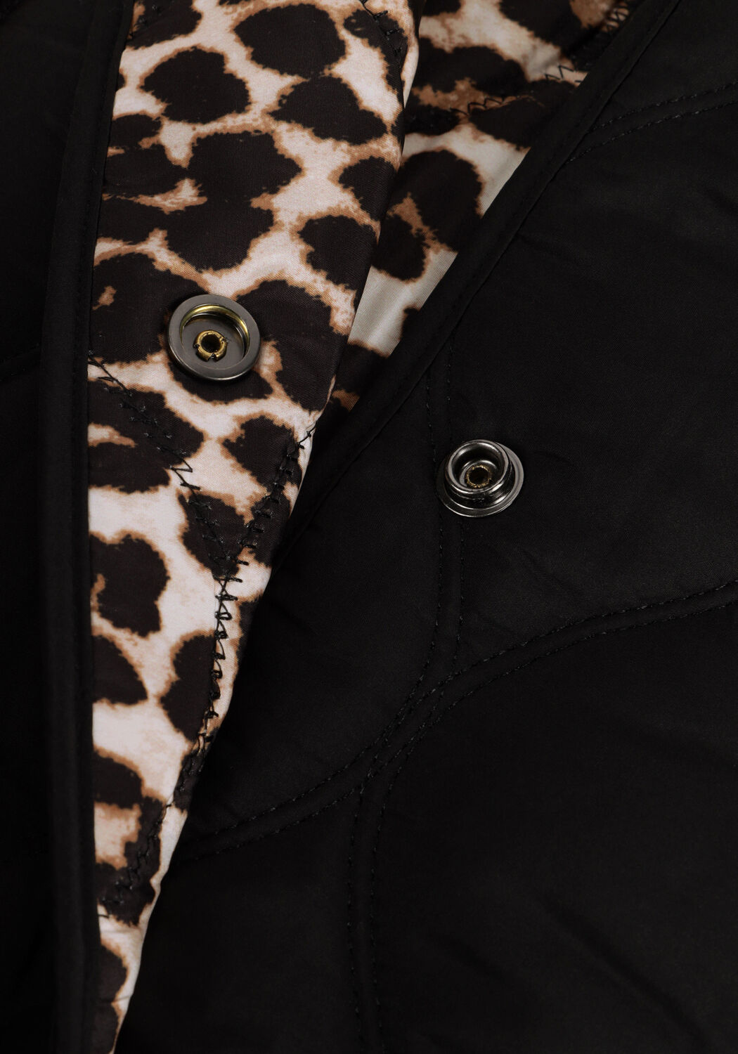 SUNCOO Manteau en fausse fourrure EVAN en noir - large