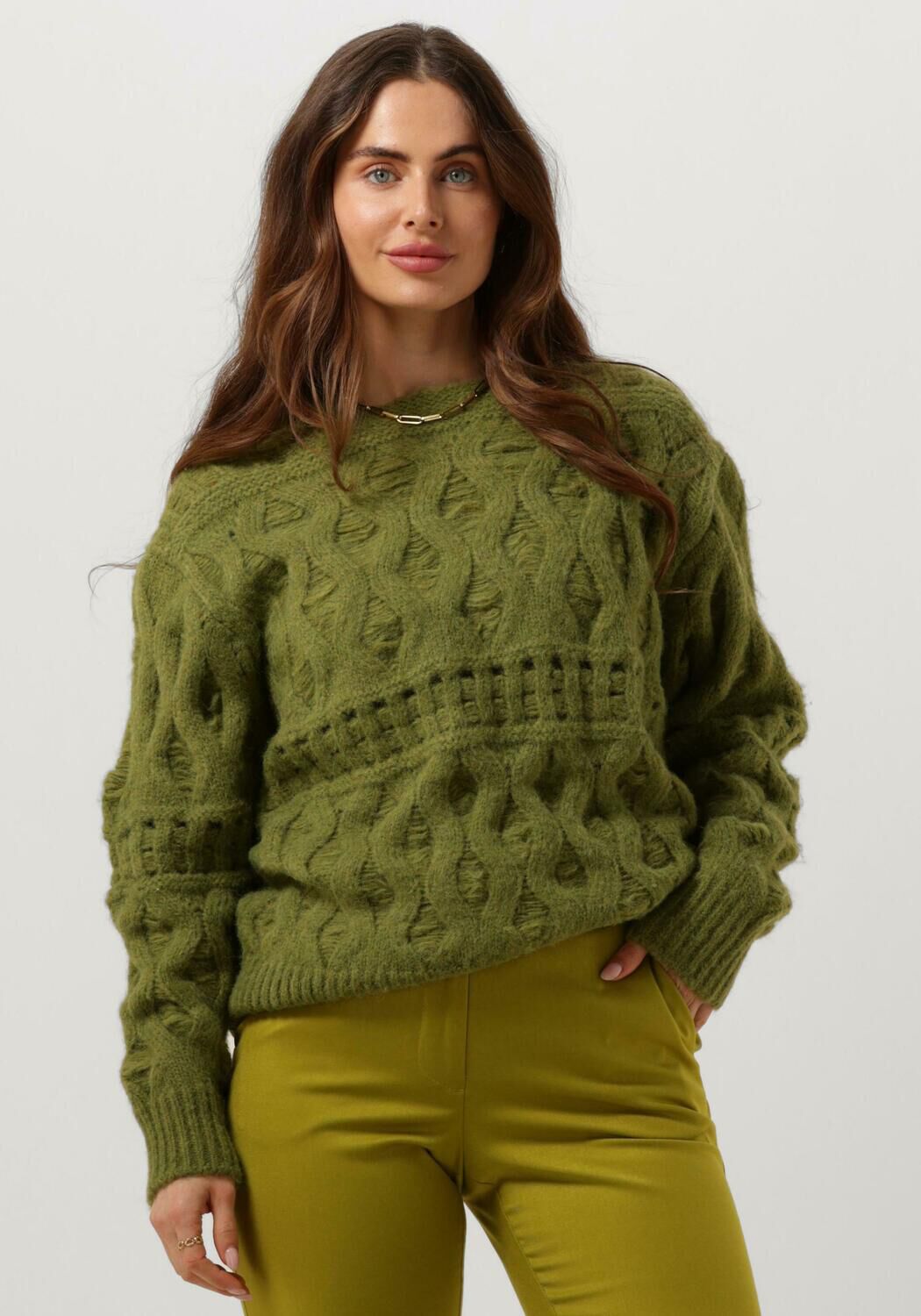 Groene SILVIAN HEACH Trui MAGLIA M L SWEATER 3 Omoda