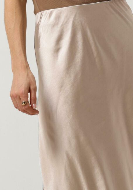 NOTRE-V Jupe midi SATIN SKIRT Écru - large
