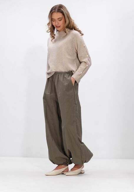 CO'COUTURE ROWAN PEARL SLEEVE KNIT Pulls & Gilets en beige - large