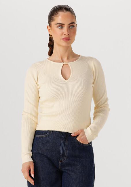 NEO NOIR BABETTI KNIT BLOUSE Hauts & T-shirts en jaune - large