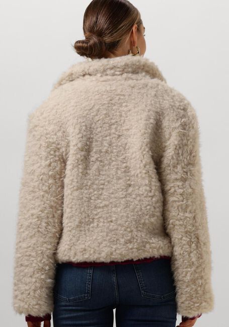 ANOTHER LABEL Manteau Teddy BONNIE BLAZER Crème - large