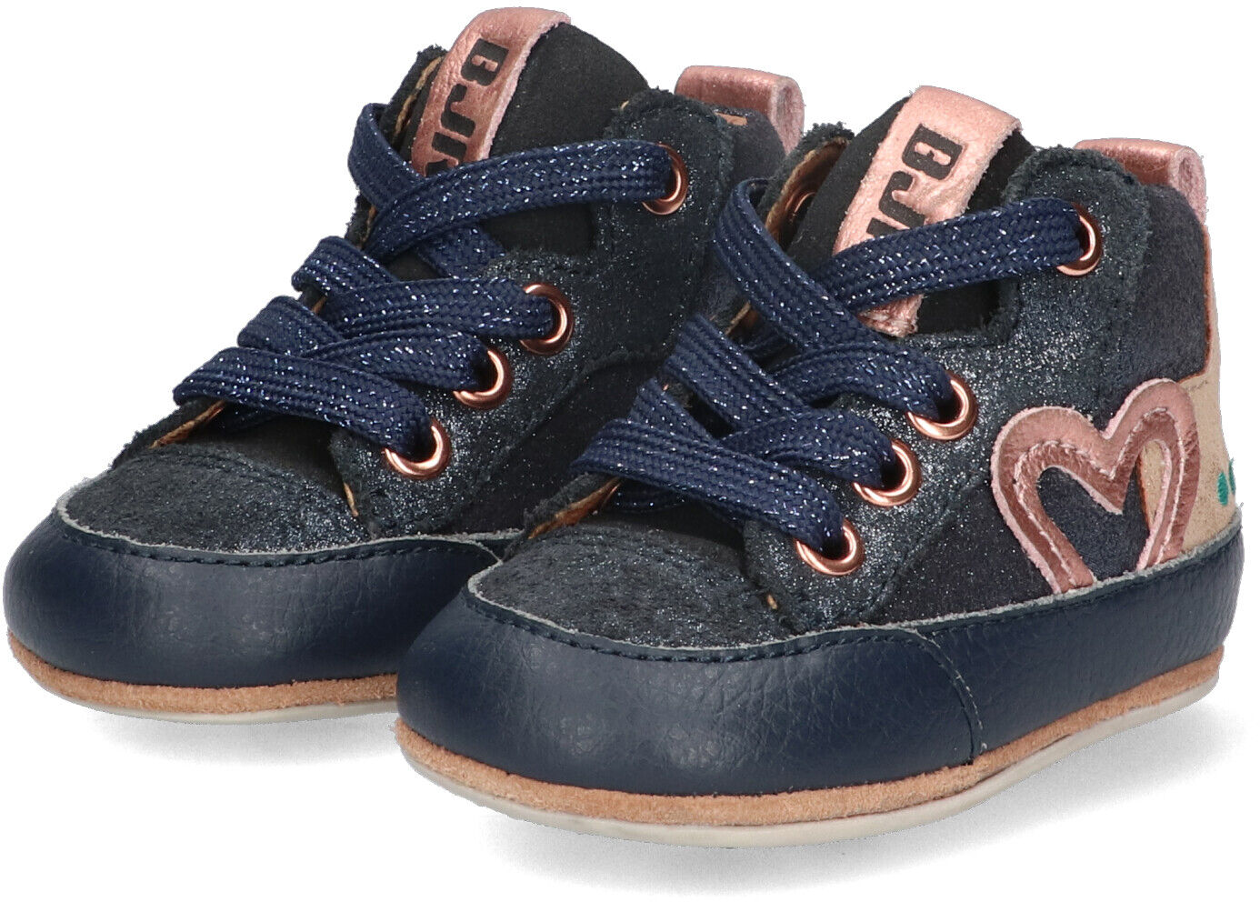 Blauwe BUNNIESJR Sneakers ZILKE ZACHT - large