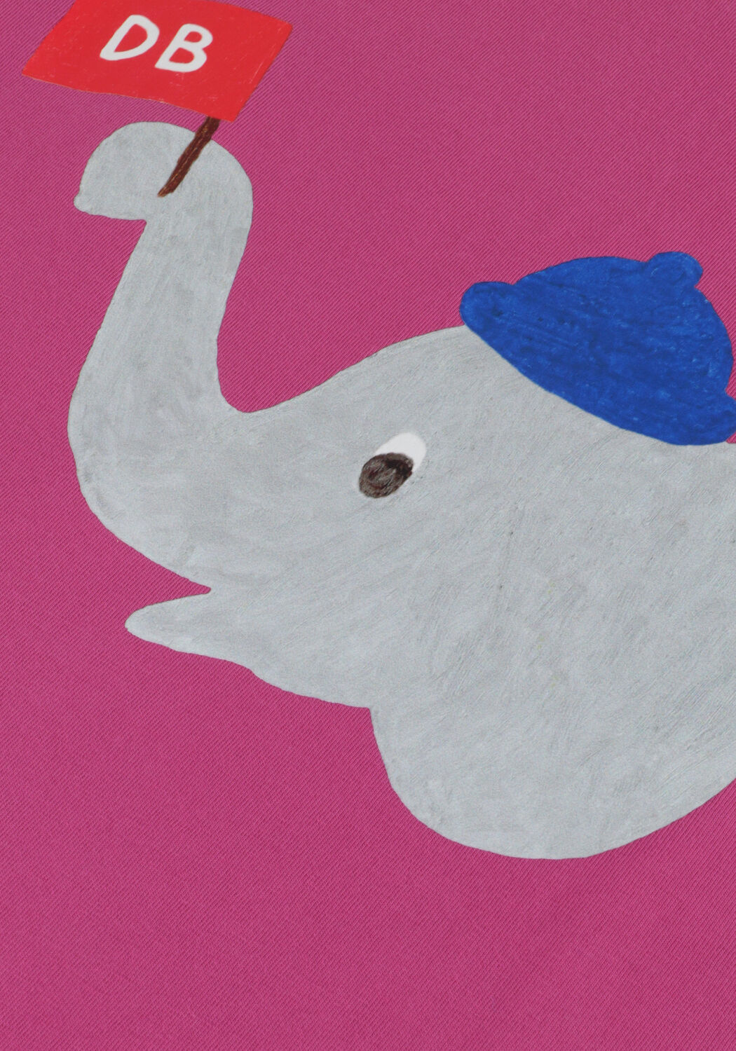 DAILY BRAT T-shirt ELEPHUNK T-SHIRT en violet - large