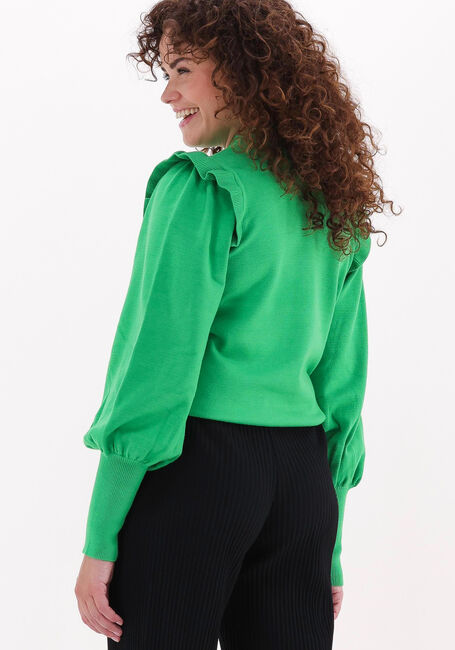 Groene Y.A.S. Blouse YASJUM LS KNIT PULLOVER - large