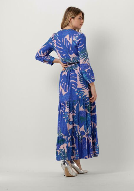 LOLLYS LAUNDRY Robe maxi NEE DRESS en bleu - large