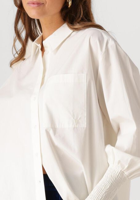ALIX THE LABEL LADIES WOVEN OVERSIZED BLOUSE Blouses en blanc - large