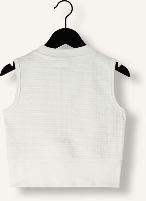 Witte INDIAN BLUE JEANS Top CROPPED SINGLET Witte INDIAN BLUE JEANS Top CROPPED SINGLET - large