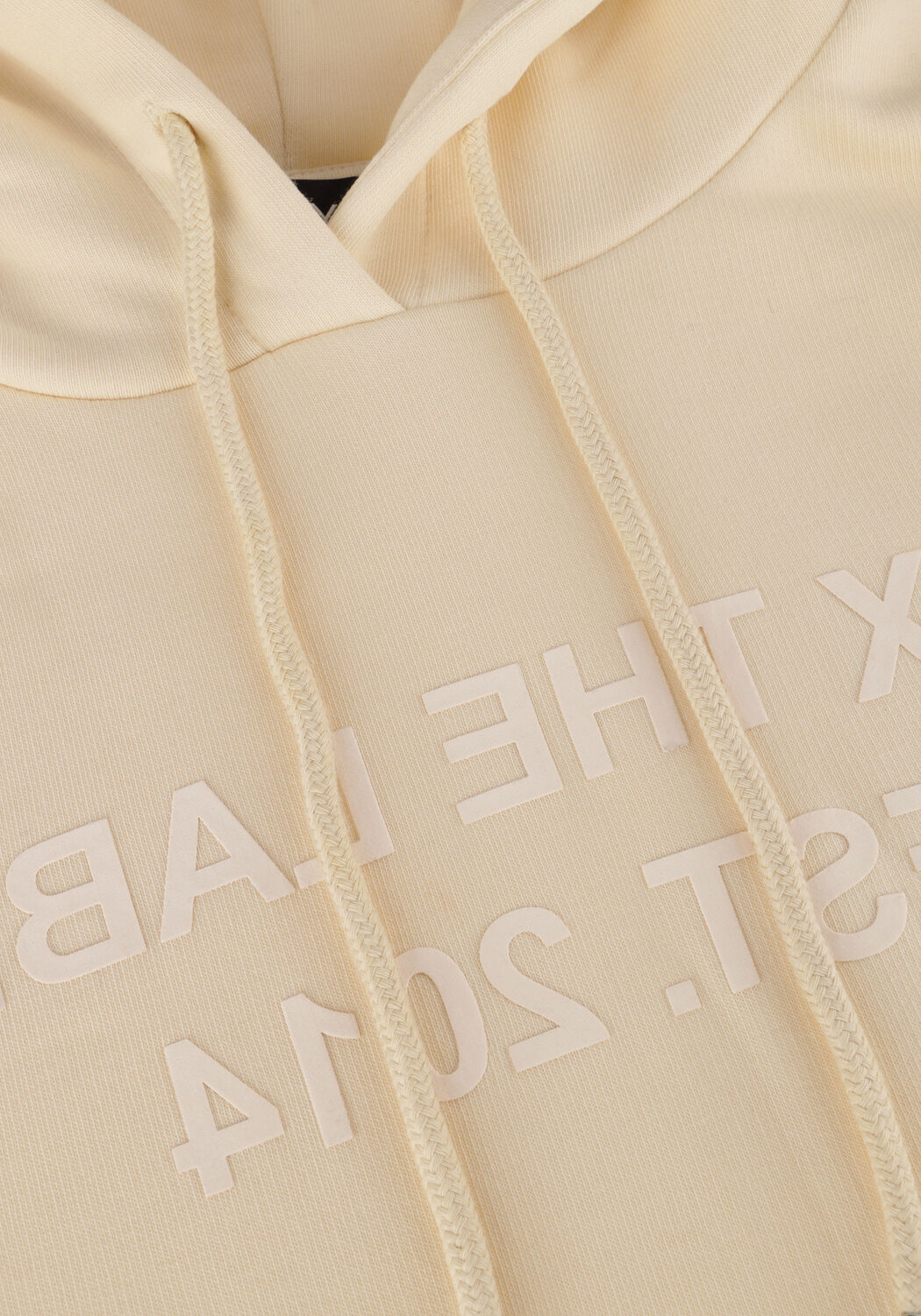 Ecru ALIX THE LABEL Trui LADIES KNITTED ALIX HOODIE - large