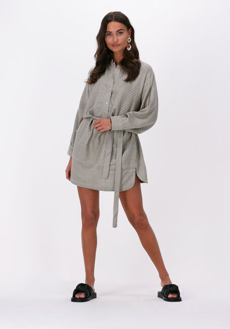 Taupe ROUGH STUDIOS Mini jurk LEILA K DRESS - large