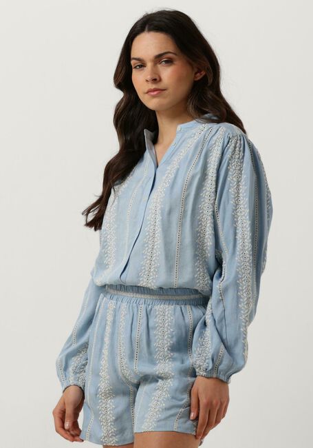 MOSCOW 118-05-JORDAN Blouses en bleu - large