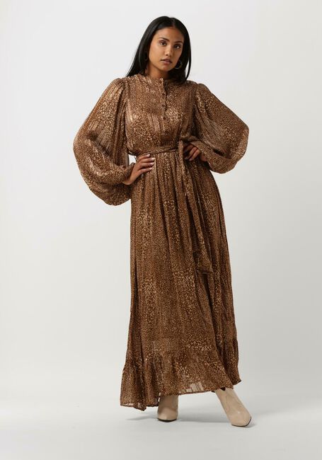 NOTRE-V Robe maxi MAXI DRESS NV-ALIX en marron - large