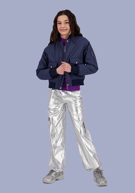 Zilveren RAIZZED Cargobroeken NAIRA - large