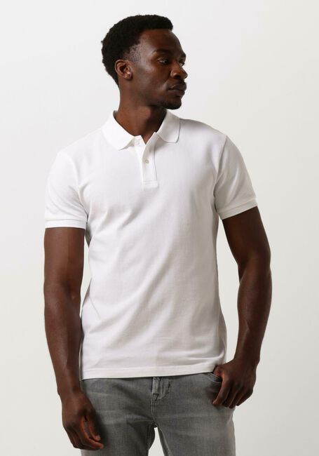 PROFUOMO Polo POLO SHORT SLEEVE en blanc - large