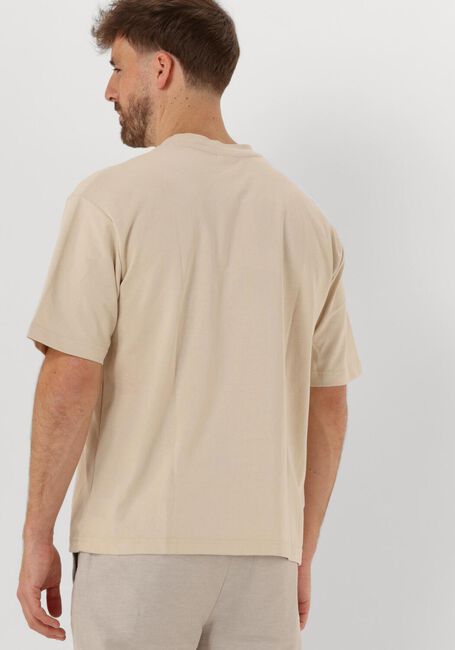 Beige SELECTED HOMME T-shirt SLHLOOSEOSCAR SS O-NECK TEE NOOS - large