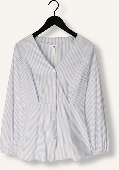 Blauwe OBJECT  OBJTUTTA SCULPTURE FIT LS SHIRT D DIV Blauwe OBJECT  OBJTUTTA SCULPTURE FIT LS SHIRT D DIV - large