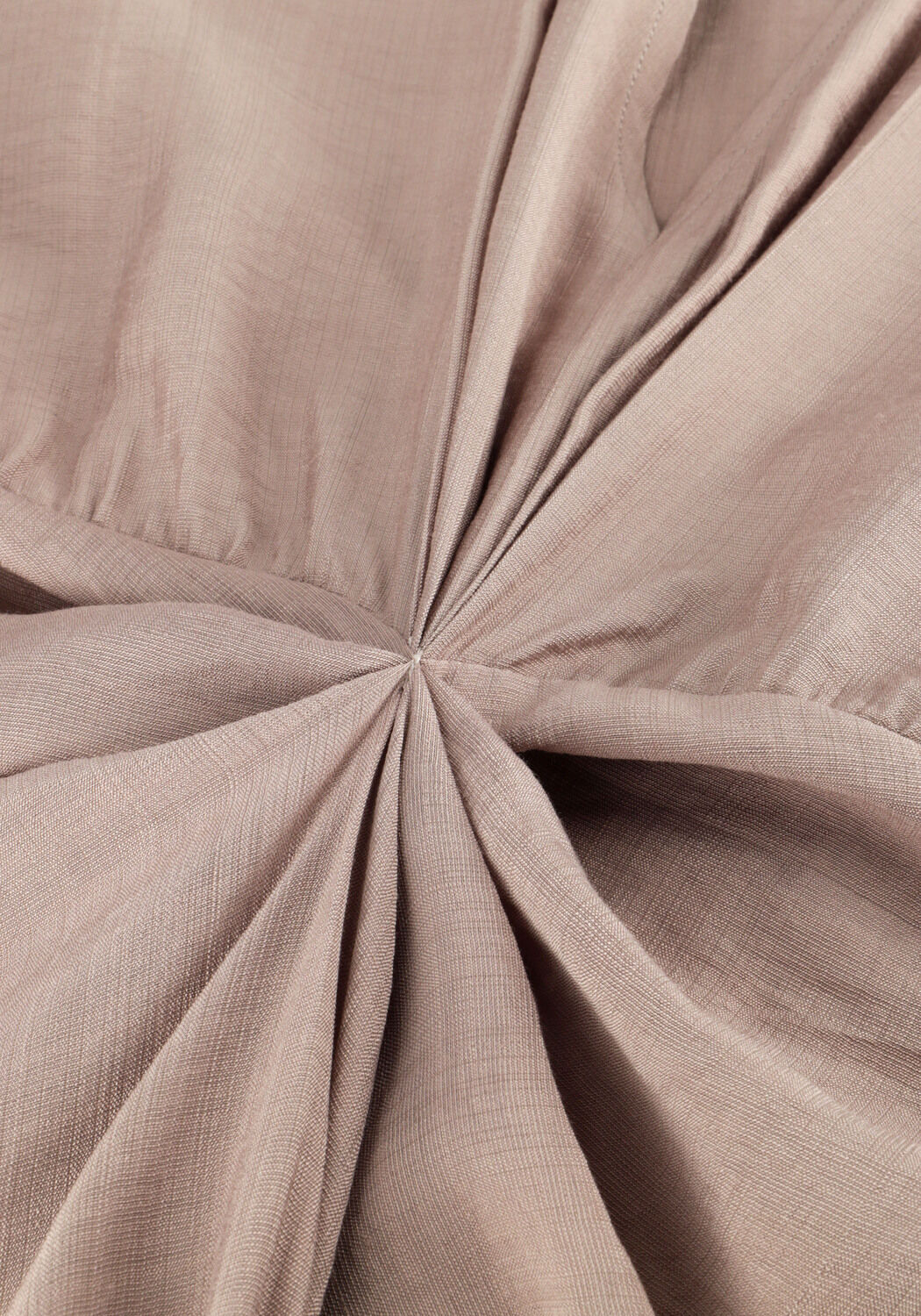 CO'COUTURE Robe maxi HERACC KNOT DRESS en taupe - large