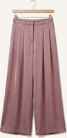 Paarse DANTE6 Broeken/jumpsuits ONIQUE WIDE LEG SATIN PANTS
