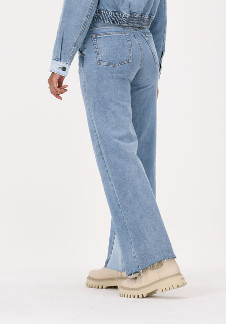 OBJECT Wide jeans MARINA MW TREND JEANS Bleu clair - large
