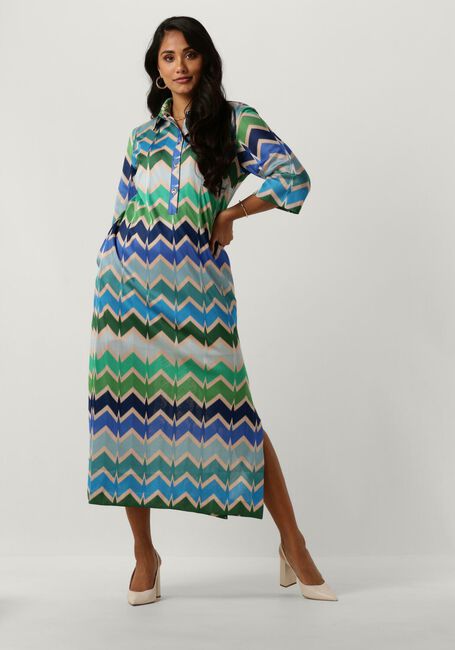 ANA ALCAZAR Robe midi SHIRT MIDI DRESS en bleu - large