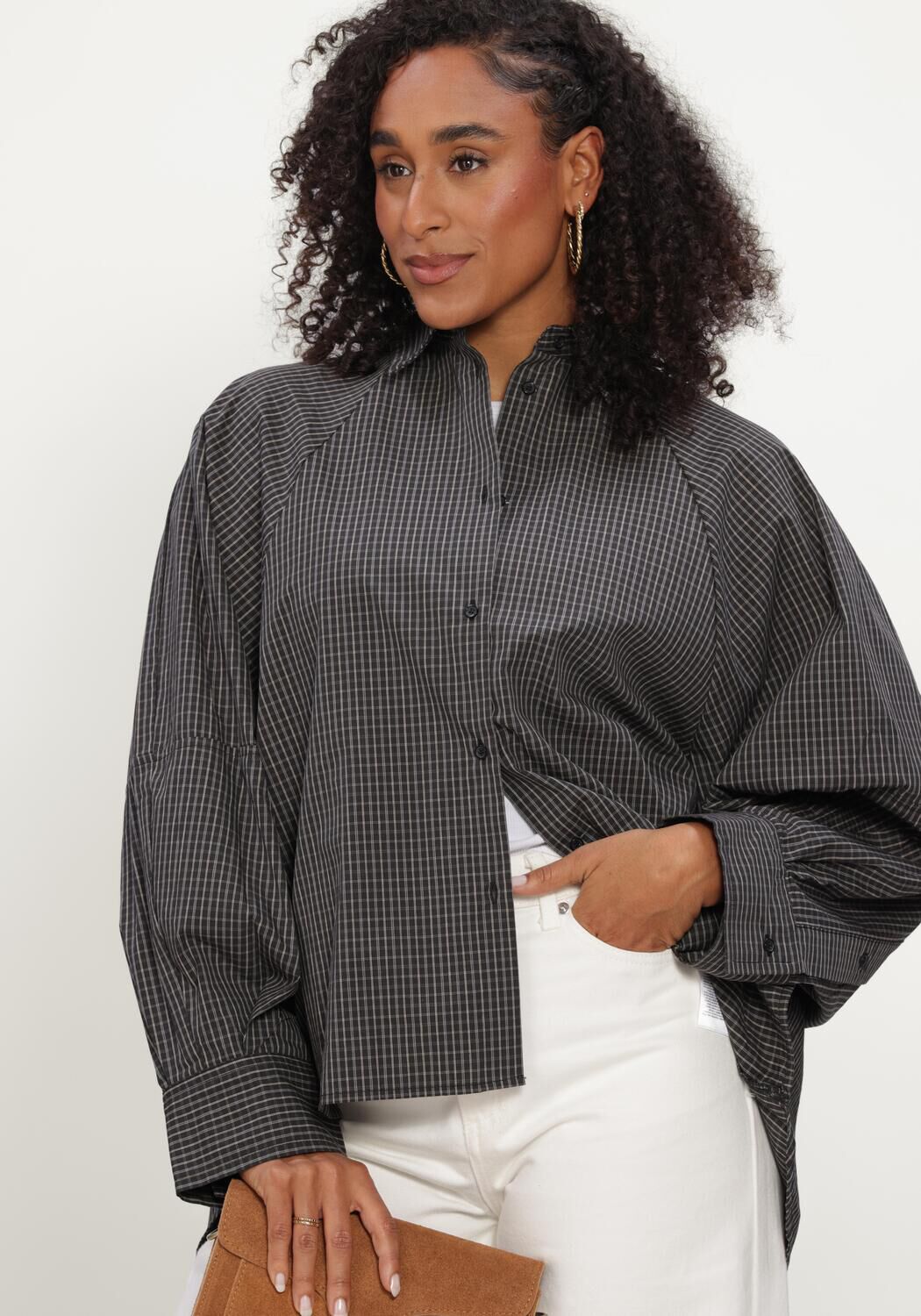 Zwarte INWEAR  MILLESIW LOOSE SHIRT - large
