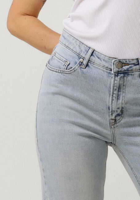 MY ESSENTIAL WARDROBE Straight leg jeans DAISYMW 139 HIGH STRAIGHT SLIT Bleu clair - large