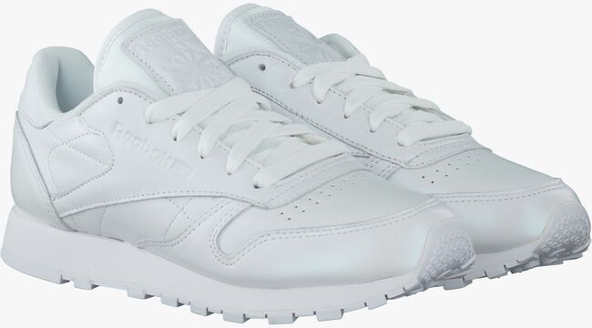 white REEBOK shoe CL PEARLIZED  - large