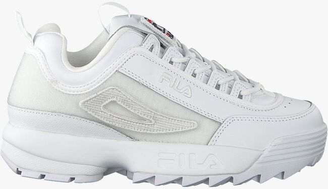 Witte FILA Sneakers DISRUPTOR II PATCHES WMN  - large