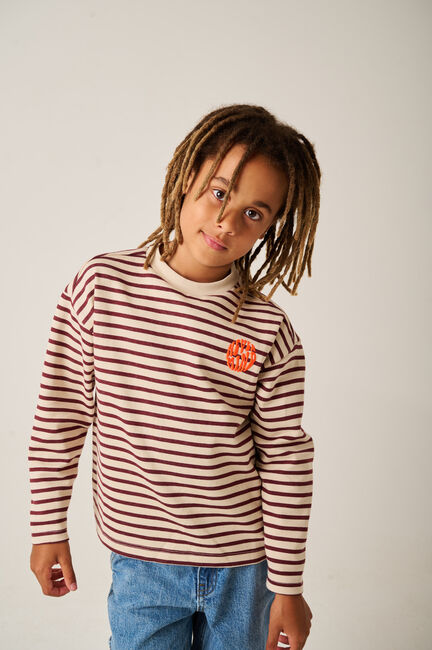 TUMBLE 'N DRY T-shirt CONCRETE Crème - large