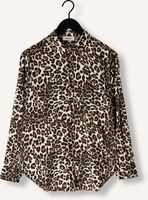 Bruine MODSTRÖM  TIPSYMD PRINT SHIRT Bruine MODSTRÖM  TIPSYMD PRINT SHIRT - medium