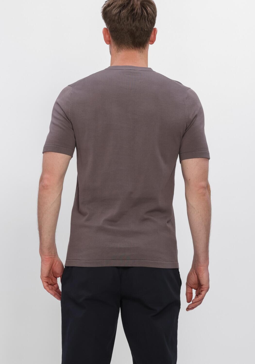 Taupe PROFUOMO T-shirt AERO EASE - large