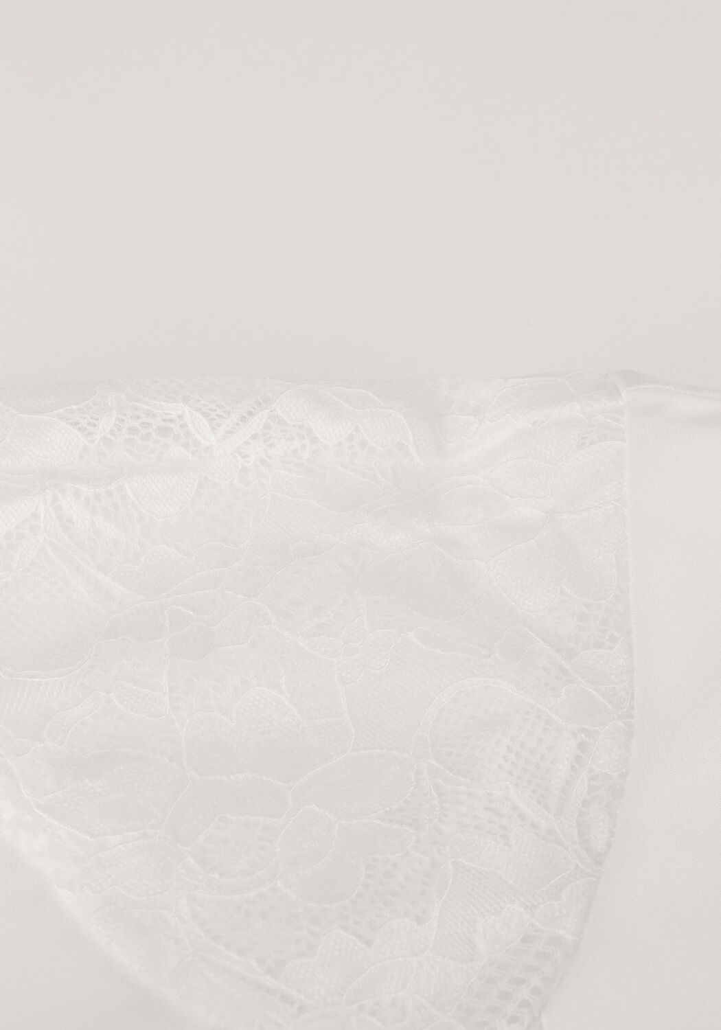 Witte Y.A.S.  YASCHRISTA CS MAXI TRAIN DRESS - large