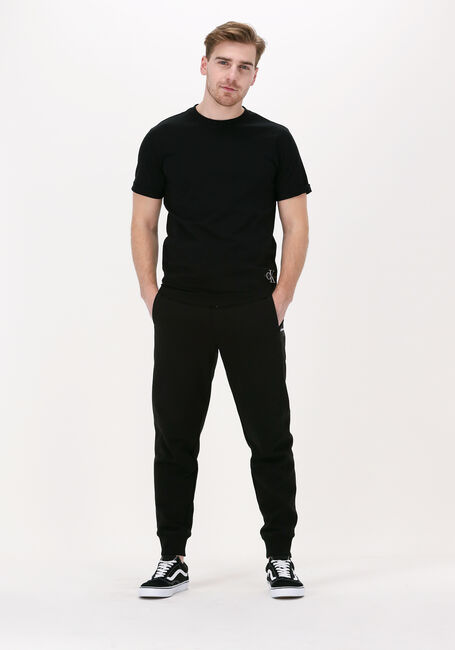 CALVIN KLEIN T-shirt BADGE TURN UP SLEEVE en noir - large