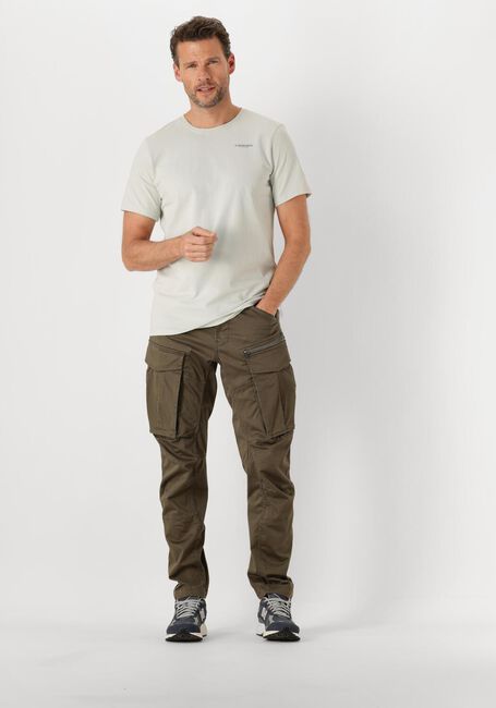 G-STAR RAW T-shirt SLIM BASE R T S/S Écru - large