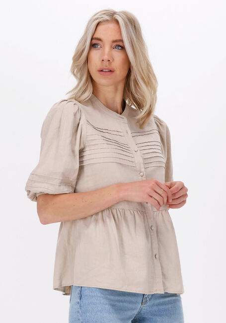 LEVETE ROOM NAJA 10 SHIRT Blouses en beige - large