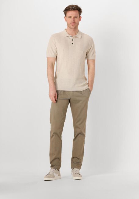 PROFUOMO Polo POLO SHORT SLEEVE en beige - large