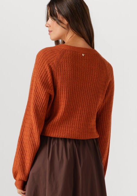FABIENNE CHAPOT Gilet CHARLOTTA CARDIGAN en orange - large