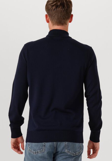 BOSS ORANGE Col roulé AVAC_M Bleu foncé - large