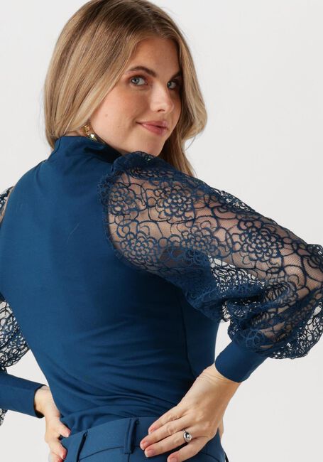 JANSEN AMSTERDAM Haut V107 TOP ALARA en bleu - large
