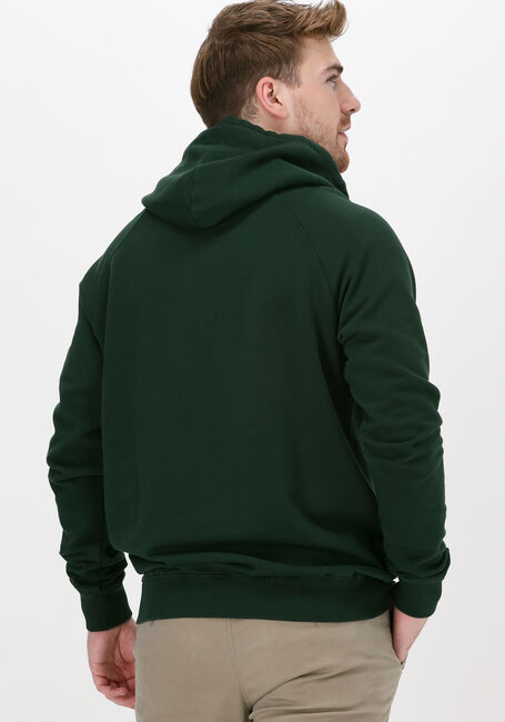 Donkergroene FORÉT Sweater RAY HOODIE - large