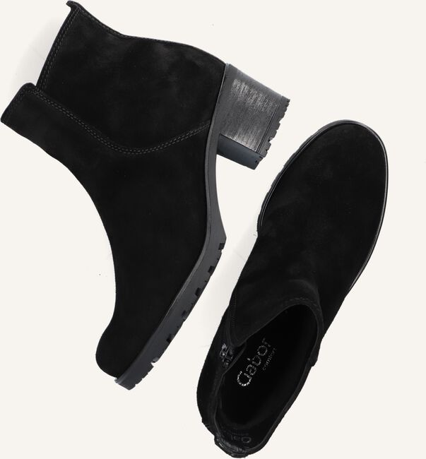 Zwarte GABOR Enkellaarsjes 800.1 Zwarte GABOR Enkellaarsjes 800.1 - large