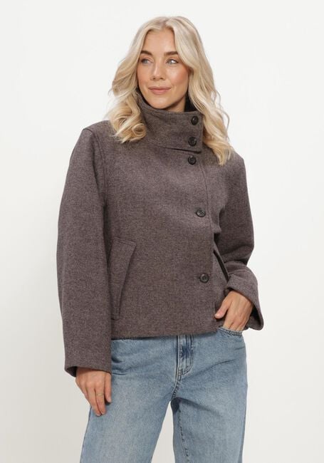 Bruine OBJECT Jack OBJRIKI RE SHORT JACKET NOOS - large