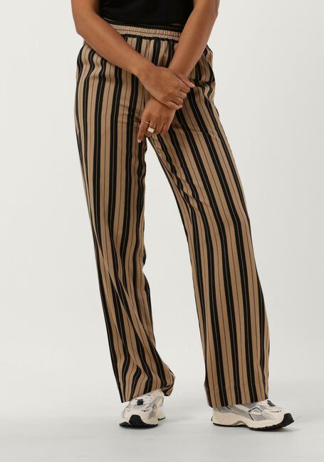 RUBY TUESDAY Pantalon large MINAS STRAIGHT LEG PANTS en camel - large