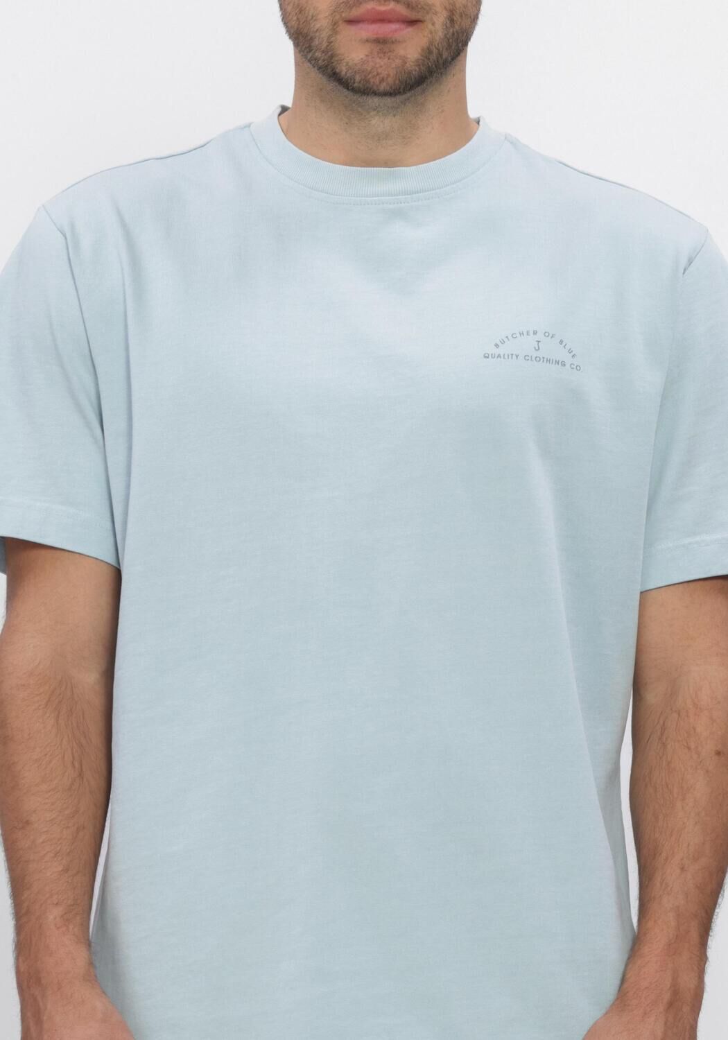 Blauwe BUTCHER OF BLUE T-shirt ARMY QCC LOOSE TEE - large