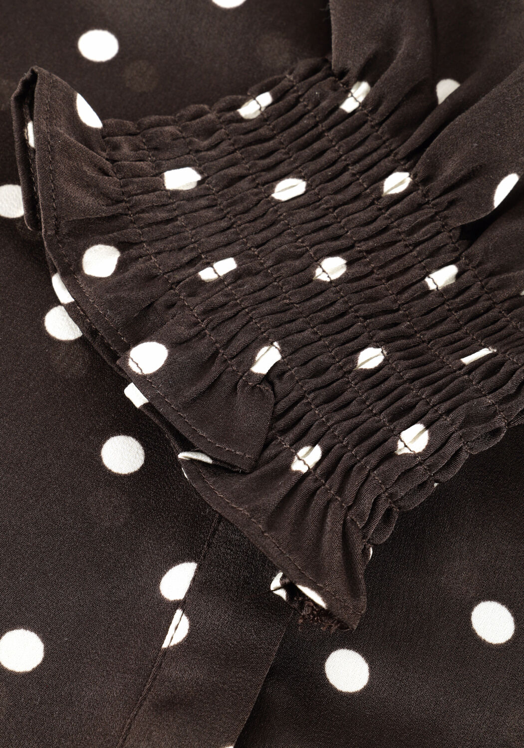 Bruine NEO NOIR  DIANA DOT BLOUSE - large