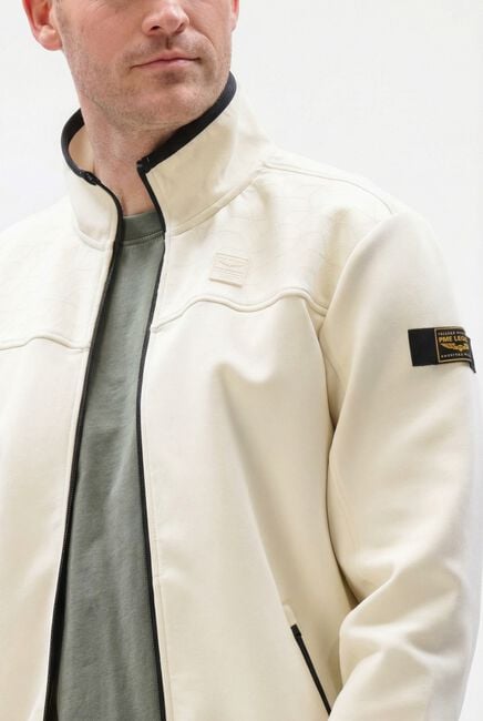 Beige PME LEGEND Vest INTERLOCK SWEAT - large